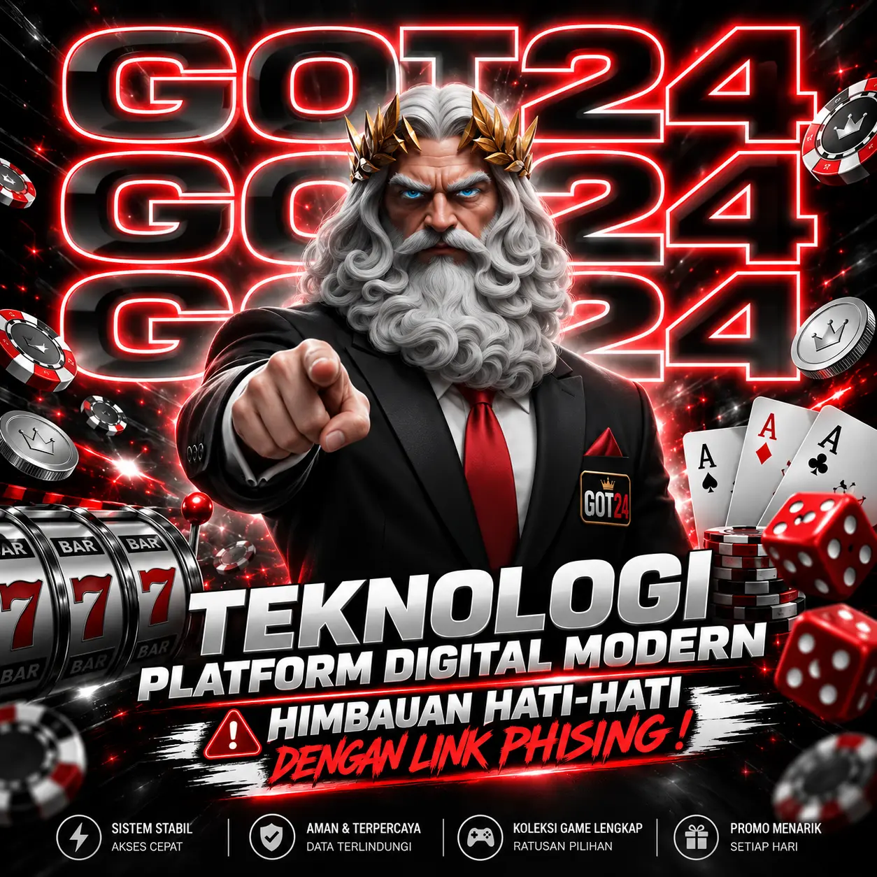 GOT24: Akses Resmi Bandar Game Online Transaksi Lancar Tanpa Delay